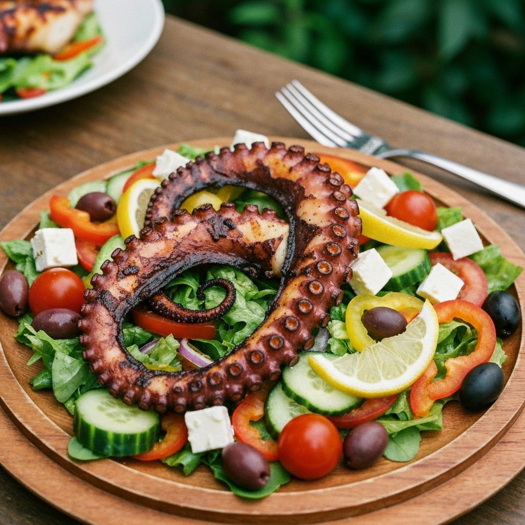Mediterrane Octopus Salade